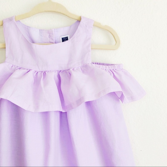 Janie and Jack, purple toddler girl dress, 12-18 months - Picture 4 of 10